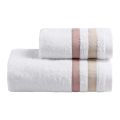 Set di Asciugamani Viso con Ospite in Spugna di Cotone con Doppia Balza - Serenity