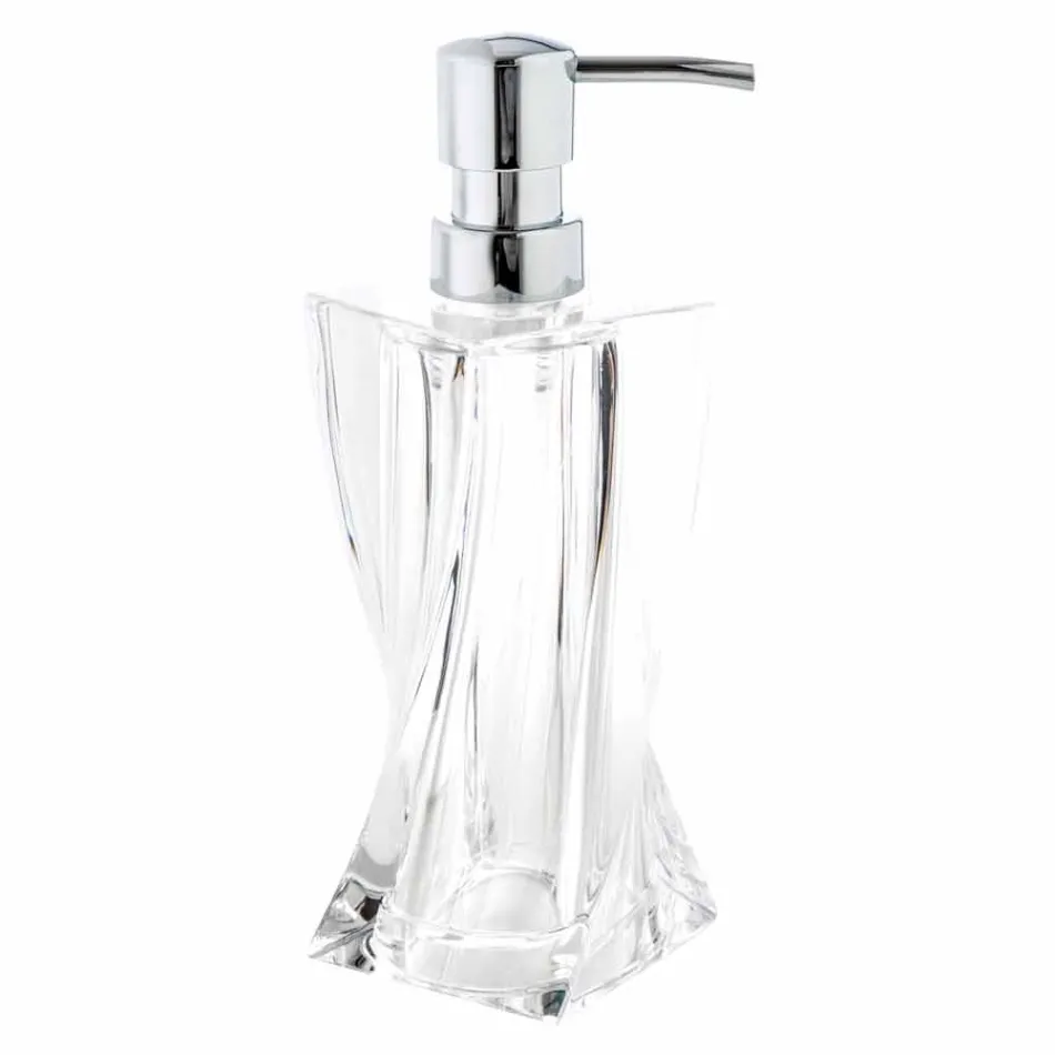 Set dispenser+bicchiere+portasapone da bagno di design Torraca Viadurini