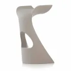 Sgabello alto colorato Slide Koncord design moderno prodotto in Italia Viadurini