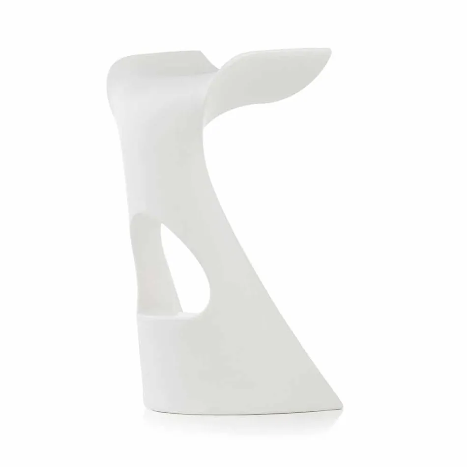 Sgabello alto colorato Slide Koncord design moderno prodotto in Italia Viadurini