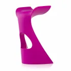 Sgabello alto colorato Slide Koncord design moderno prodotto in Italia Viadurini
