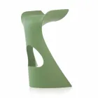 Sgabello alto colorato Slide Koncord design moderno prodotto in Italia Viadurini