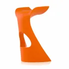 Sgabello alto colorato Slide Koncord design moderno prodotto in Italia Viadurini