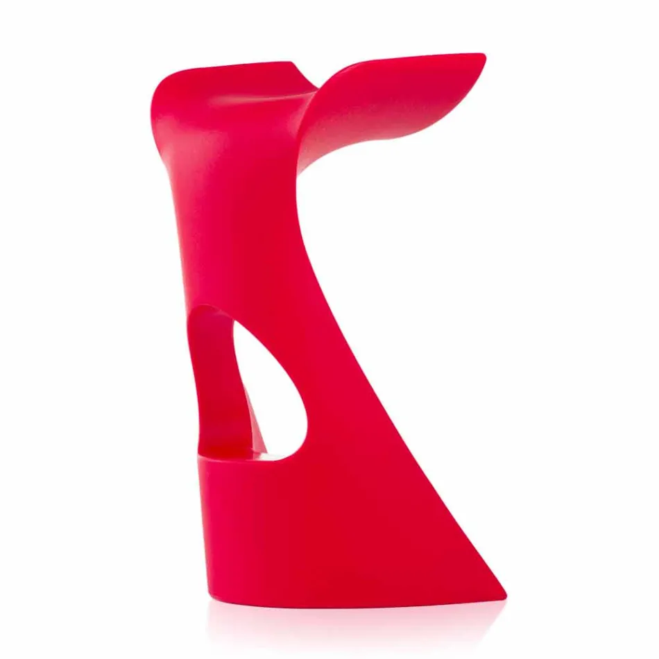 Sgabello alto colorato Slide Koncord design moderno prodotto in Italia Viadurini