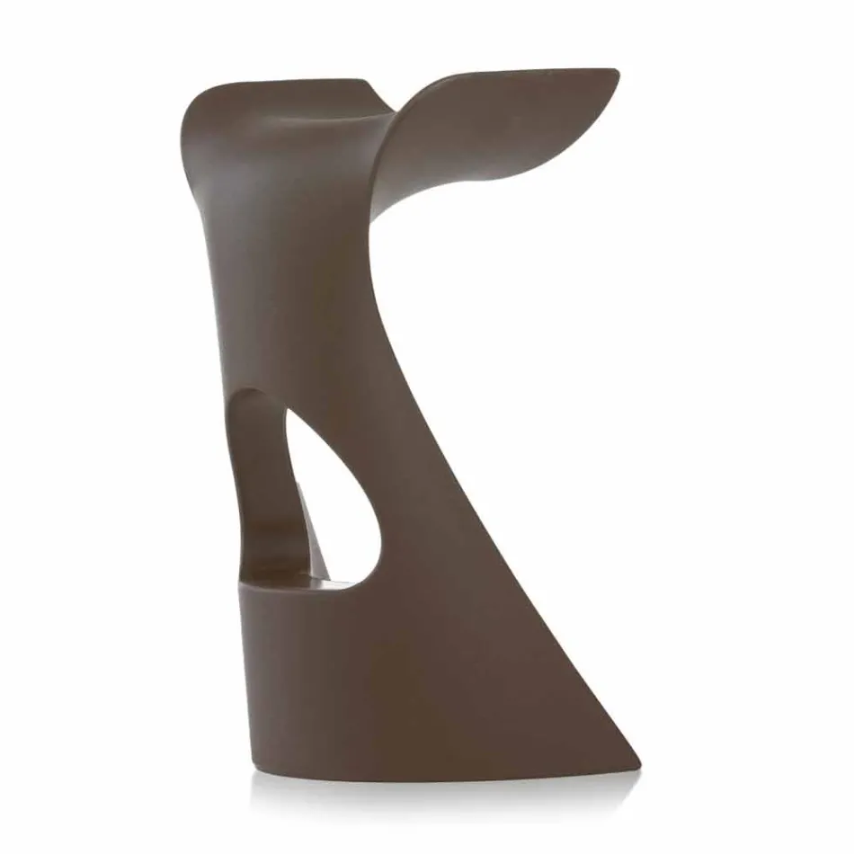 Sgabello alto colorato Slide Koncord design moderno prodotto in Italia Viadurini