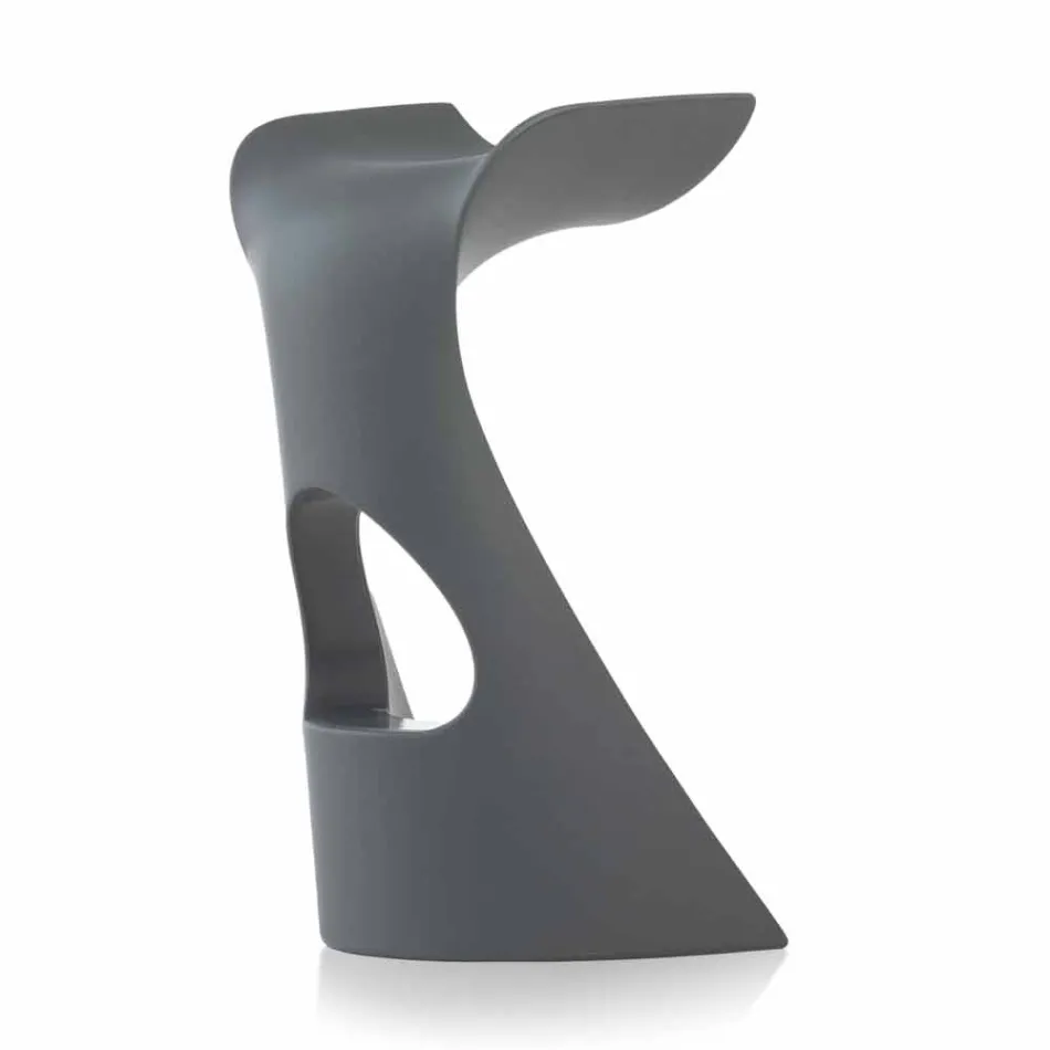 Sgabello alto colorato Slide Koncord design moderno prodotto in Italia Viadurini