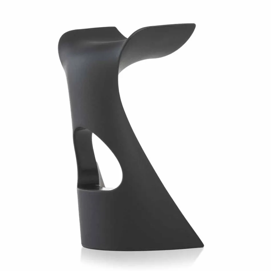 Sgabello alto colorato Slide Koncord design moderno prodotto in Italia Viadurini