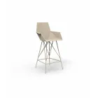 Sgabello con braccioli da giardino Faz Vondom, H 102 cm,design moderno Viadurini