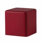 Sgabello cubo morbido poliuretano Slide Soft Cube di design made Italy Viadurini