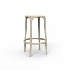 Sgabello da esterno Brooklyn by Vondom in polipropilene, H 76 cm Viadurini