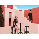 Sgabello da esterno Brooklyn by Vondom in polipropilene, H 76 cm Viadurini