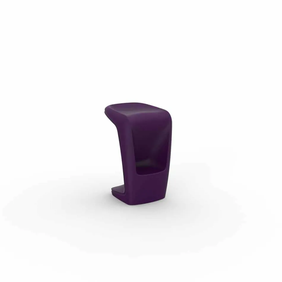 Sgabello da esterno di design moderno Ufo by Vondom in polietilene Viadurini