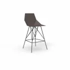 Sgabello da esterno H 111 cm Faz by Vondom in polipropilene e acciaio Viadurini