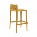 Sgabello da giardino H 87 cm Spritz Vondom in polipropilene,impilabile, 4 pezzi