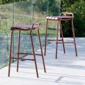 Sgabello da Giardino Realizzato Interamente in Alluminio - Risplendente
