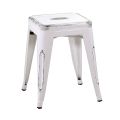 Sgabello da Interno e Esterno in Ferro Altezza 45 cm - Cancelleria
