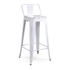 Sgabello da Interno e Esterno in Ferro Altezza 94 cm - Cancelleria Viadurini