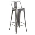 Sgabello da Interno e Esterno in Ferro Altezza 94 cm - Cancelleria