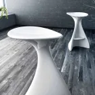 Sgabello Design Moderno Vega Made in Italy Viadurini