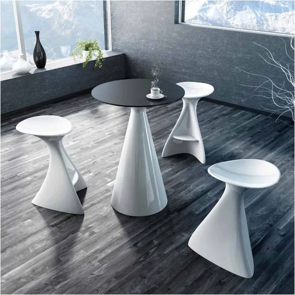 Sgabello Design Moderno Vega Made in Italy Viadurini