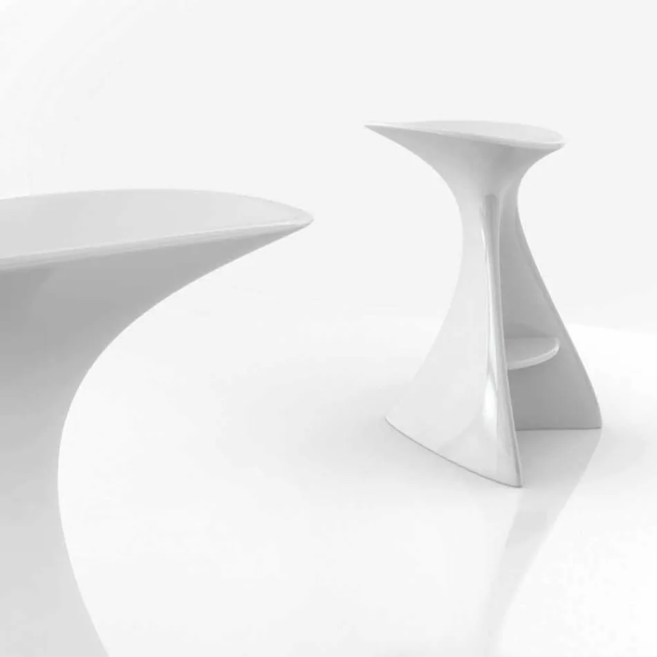 Sgabello Design Moderno Vega Made in Italy Viadurini