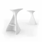 Sgabello Design Moderno Vega Made in Italy Viadurini