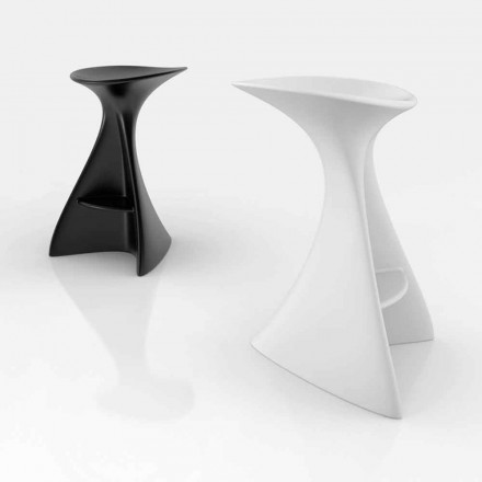 Sgabello Design Moderno Vega Made in Italy Viadurini