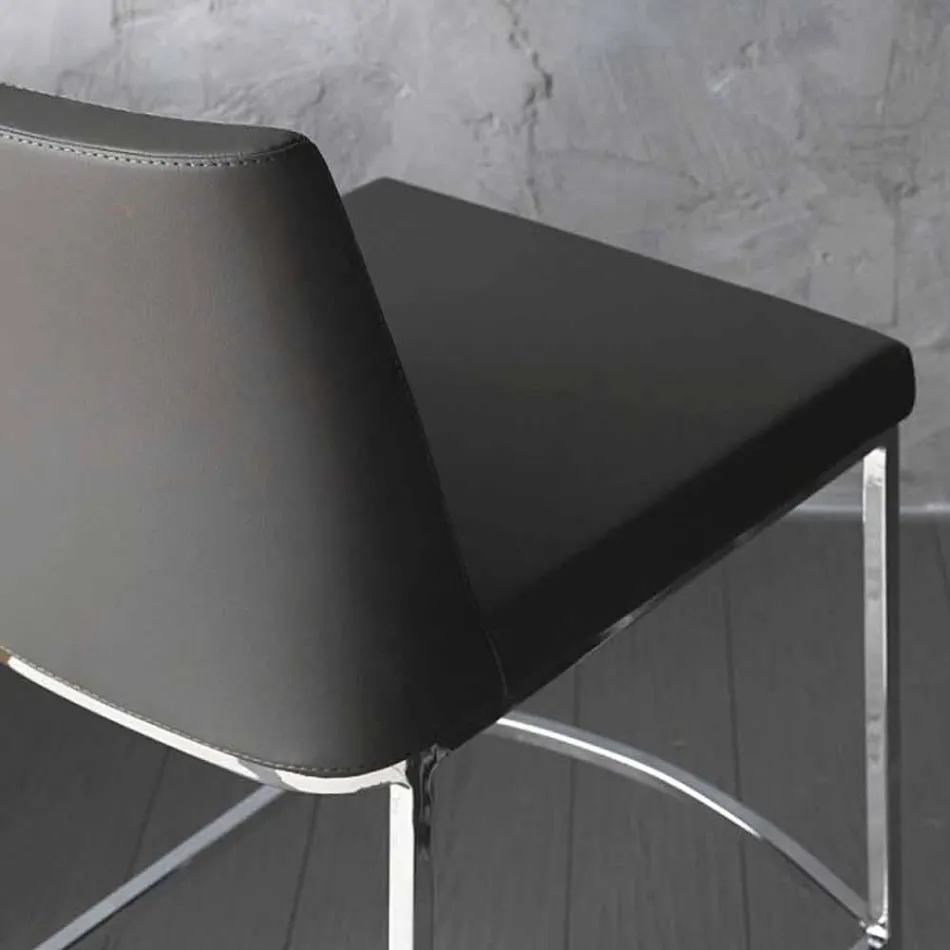 Sgabello di design per cucina o sala da pranzo Celine H80  Viadurini