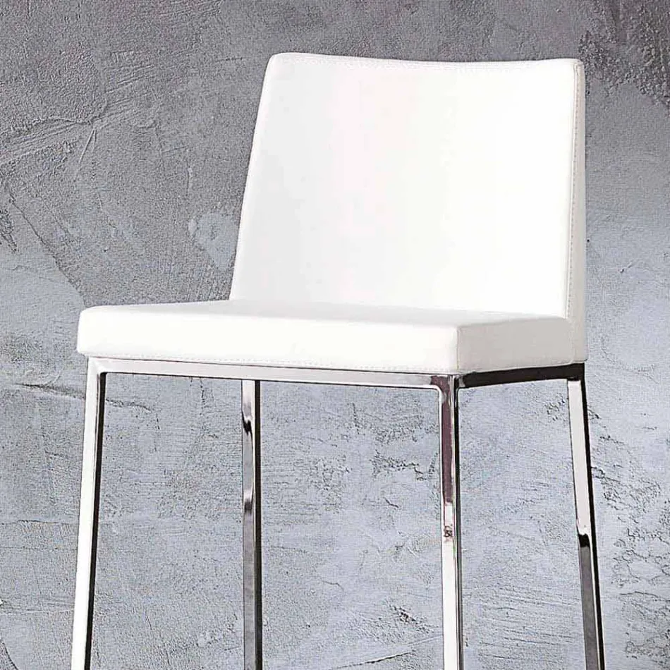 Sgabello di design per cucina o sala da pranzo Celine H80 Viadurini