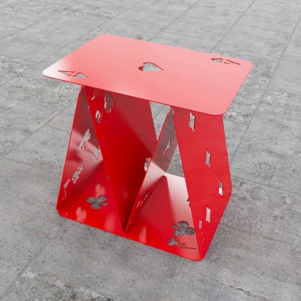 Sgabello – tavolino- portariviste ComeQuandoFuoriPiove Mabele Viadurini