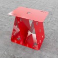 Sgabello – tavolino- portariviste ComeQuandoFuoriPiove Mabele, design multiuso