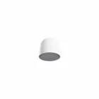 Soffione doccia a soffitto tondo di design in Luxolid made Italy, Ruda Viadurini