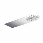 Soffione Doccia da Parete in Acciaio Ultraslim Moderno Made in Italy - Cassio Viadurini