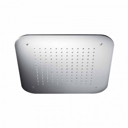 Soffione Doccia da Soffitto in Acciaio Inox Monogetto Made in Italy - Elcan Viadurini