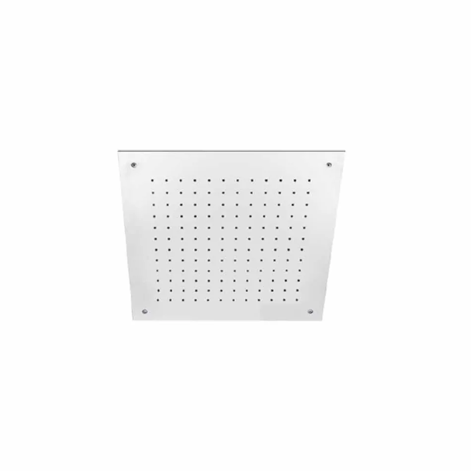 Soffione Doccia da Soffitto Monogetto in Acciaio Inox Made in Italy - Cauro Viadurini
