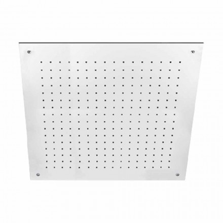 Soffione Doccia da Soffitto Monogetto in Acciaio Inox Made in Italy - Cauro Viadurini