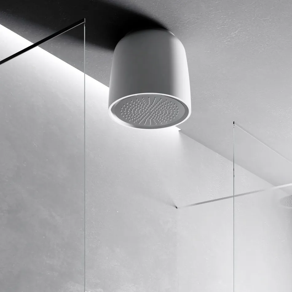 Soffione Doccia in Solid Surface Luxolid Made in Italy - Lallio Viadurini