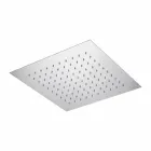 Soffione Doccia Quadrato da Soffitto in Acciaio Made in Italy - Amido Viadurini