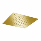 Soffione Doccia Quadrato Monogetto in Acciaio Inox Made in Italy - Getto Viadurini