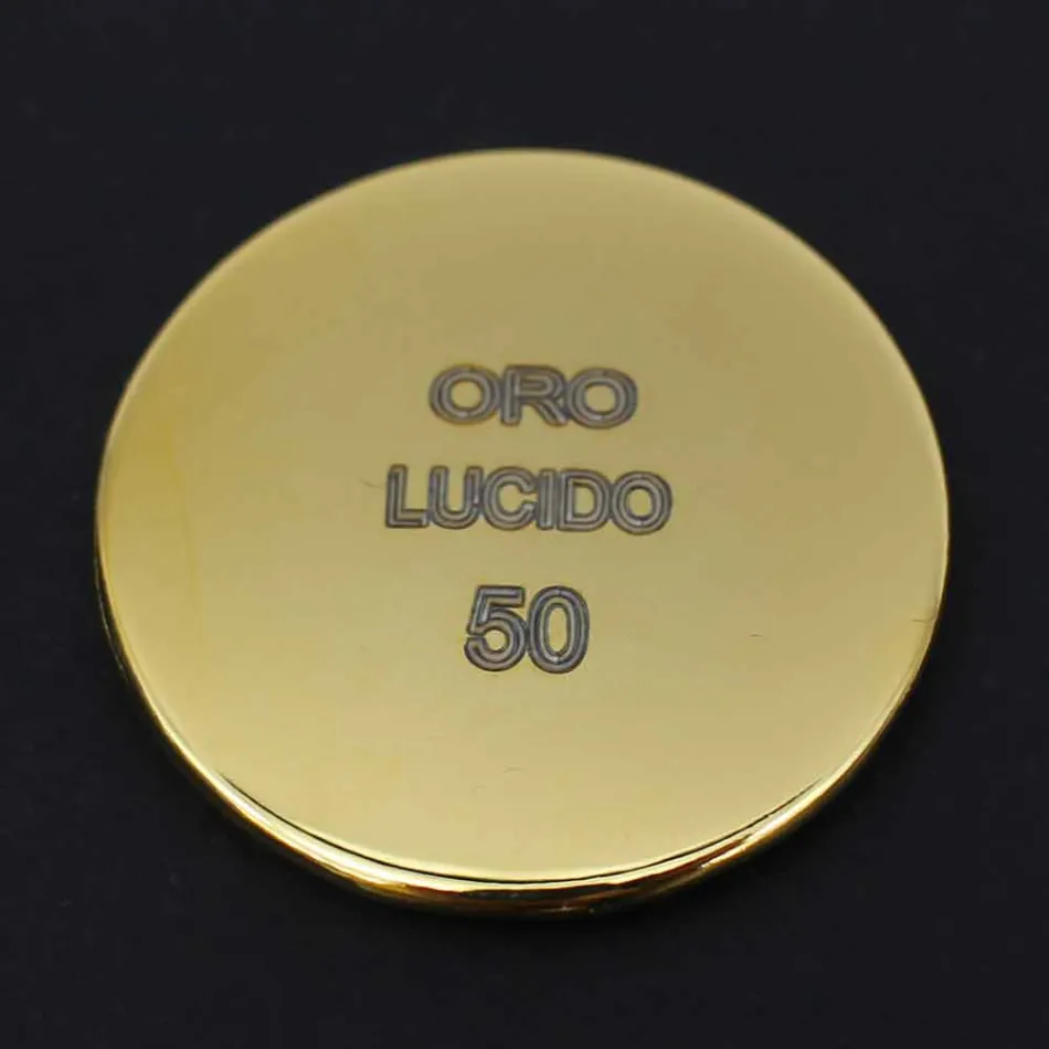 Soffione Doccia Rotondo da Parete in Ottone Stile Classico Made in Italy - Betto Viadurini
