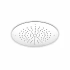 Soffione Doccia Rotondo Monogetto in Acciaio Inox Made in Italy - Zolfo  Viadurini