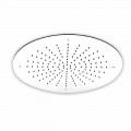 Soffione Doccia Rotondo Monogetto in Acciaio Inox Made in Italy - Zolfo 