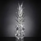 Soprammobile Decorativo a Forma di Ananas in Cristallo Made in Italy - Pineapple Viadurini