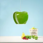 Sospensione in Ceramica di Design a Forma di Mela – Fruits Aldo Bernardi Viadurini