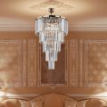 Sospensione in Ferro Dorato con Strass Made in Italy - Vienna