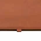 Sottomano di Design in Cuoio Rigenerato Apribile Made in Italy - Aristotele Viadurini