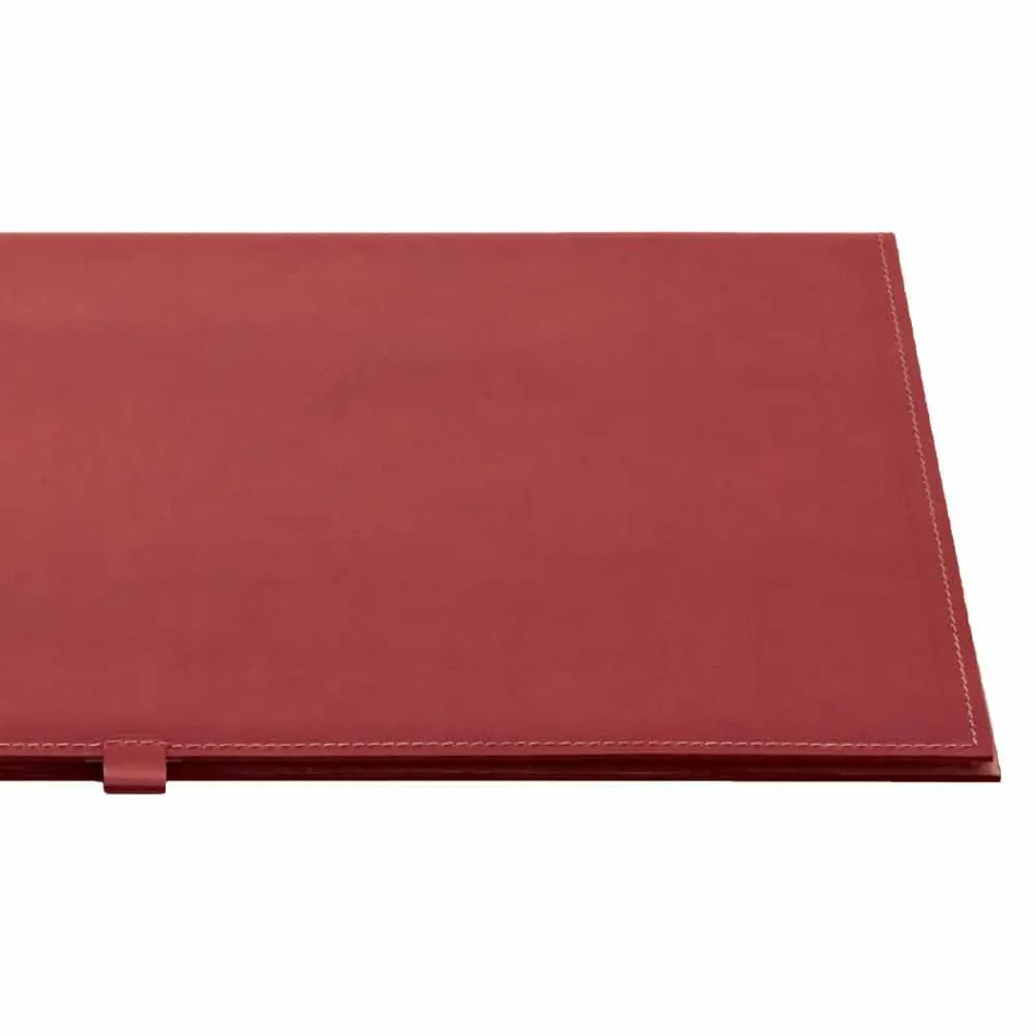 Sottomano di Design in Cuoio Rigenerato Apribile Made in Italy - Aristotele Viadurini
