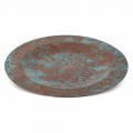 Sottopiatto in Rame Massiccio Verde o Imbrunito 31 cm 6 Pezzi - Rocho