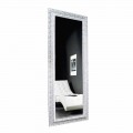 Specchiera a muro argento,oro moderna legno prodotta in Italia Teodoro