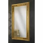 Specchiera a muro oro,argento fatta a mano in legno made Italy Michele Viadurini